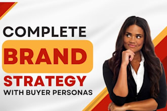 create your brand strategy and buyer persona
