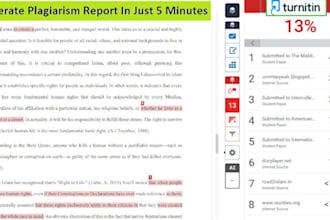 provide plagiarism check and ai content detection report with accuracy