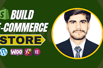 build wordpress ecommerce website online store