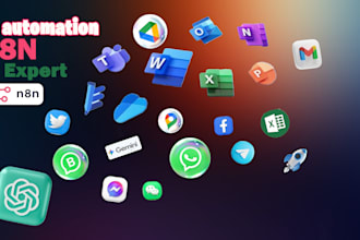 do business automation and make ai agent for you with n8n