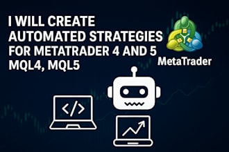 create automated strategies for metatrader 4 and 5 mql4, mql5