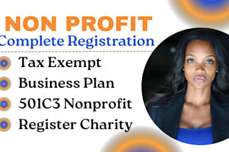 apply for nonprofit tax exempt status and charity registration fast