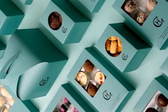 design professional elegant packaging boxes, labels,pouches with dielines