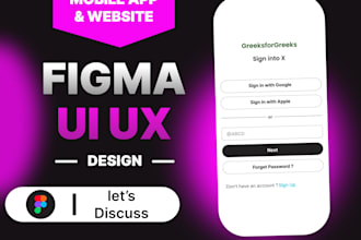 design a creative and user centered mobile app uiux