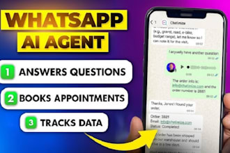 build ai agent and chatbot for whatsapp, discord, telegram, and manychat