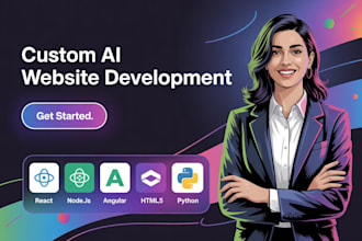 professional ai developer ai website, chatbot, web app and software