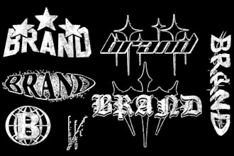 streetwear y2k brand logo