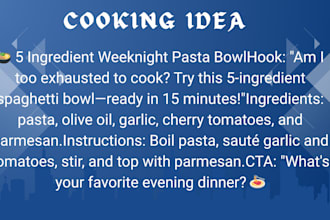 teach you how to cook