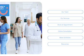 design wordpress healthcare website medical website home care website