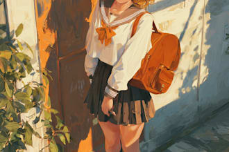 draw anime fanart and original character
