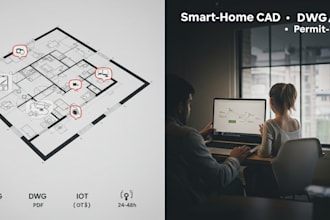 design autocad smart home integration cad plans and wiring diagrams