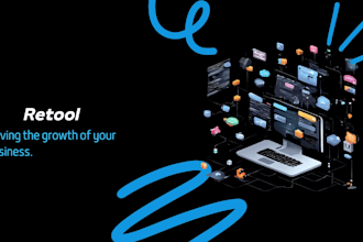 develop apps using retool