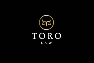 design unique skull bull personal injury law logo