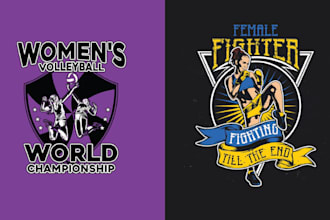 create sports tennis t shirt championship volleyball logo