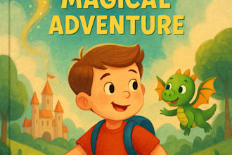 make a custom kids book with your child name and photo