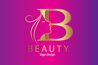 create a professional skincare brand logo