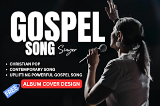 sing contemporary christian gospel song, powerful female vocalist, praise song