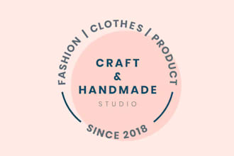design a unique handmade craft logo