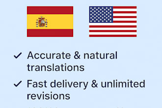 translate from spanish to english and english to spanish