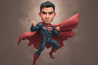 design original superhero character
