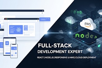 build end to end full stack application