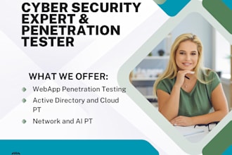 do website android, network, ad, cloud and ai penetration testing