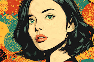 do quality geometric pop art