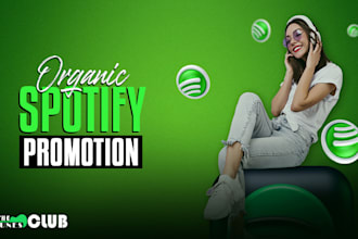 do organic spotify music promotion spotify ads, playlist and album marketing