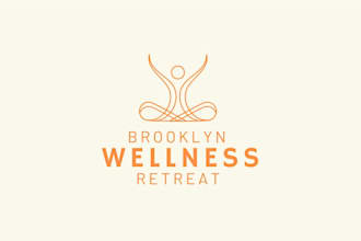 do holistic health wellness spiritual yoga healing logo design