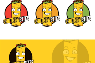design unique food logo restaurant or fast food