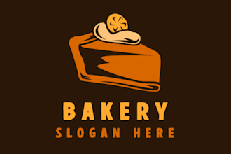 design professional cake business and bakery logo