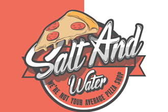 design logo for your pizza shop restaurant or bakery