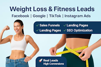 generate targeted leads for weight loss, semaglutide ads, health and fitness smm