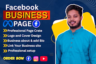 create and setup professional facebook business page