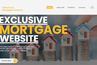 design mortgage website mortgage mortgage leads mortgage website