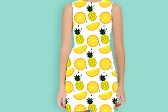 create vector repeat patterns for your textile and brand