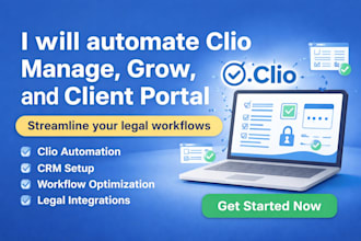 automate your clio grow intake, reminders and client onboarding