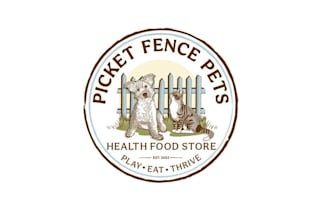 make pet health food store shine logo