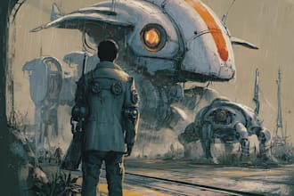 sci fi illustration and sci fi art