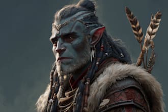 a fantasy of any character