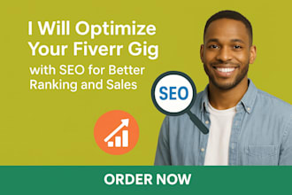 optimize fiverr gig with SEO for better ranking and sales