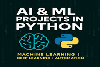 develop ai and machine learning projects in python