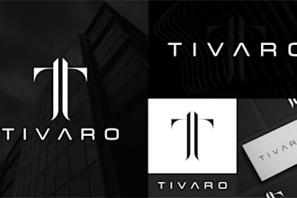 do modern minimalist luxury business logo design