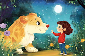 design child book illustrations children book story