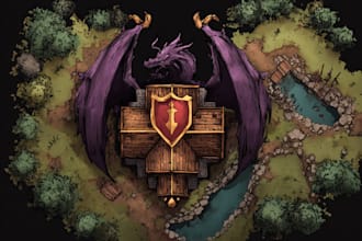 do custom fantasy encounter maps for your tabletop games