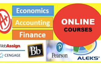 tutor economics, accounting, finance, business law class