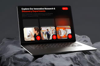 customize redesign showit website, duda website showit template landing page