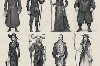 do fantasy horror and fantasy horror character