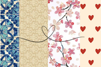 design modern geometric patterns
