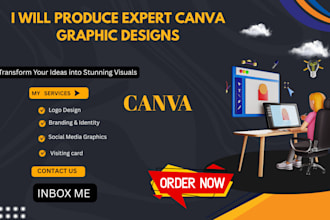 produce expert canva graphic designs